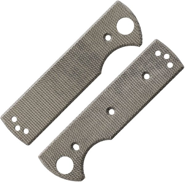 Chaves Knives Blue Label T.A.K. Green Micarta Replacement Scales
