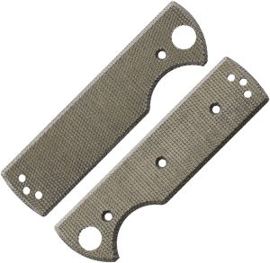 Chaves Blue Label CHUB Green Micarta Replacement Scales