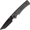 Chaves Knives Liberation 229 Linerlock Folding Knife 3.5" Elmax Tanto Black