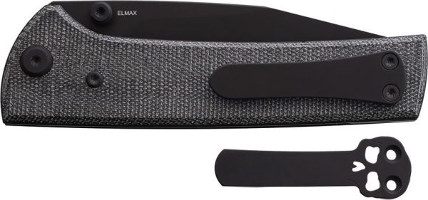Chaves Scapegoat 229 Folding Knife Black PVD Elmax Steel