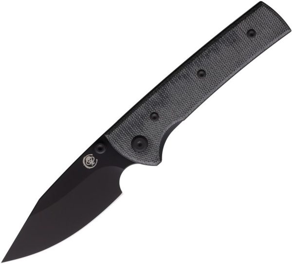 Chaves Scapegoat Street Linerlock Folding Knife Elmax Black PVD