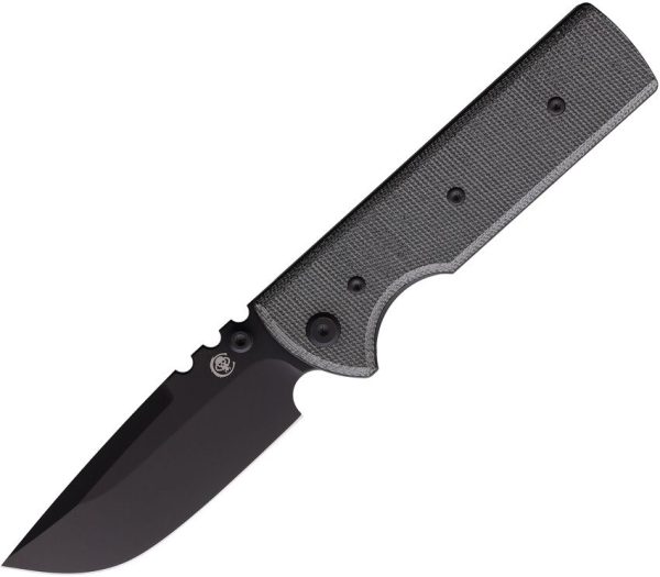 Chaves Knives NTAK Linerlock Folding Knife 3.63" Black PVD Elmax