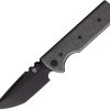 Chaves NTAK Linerlock Folding Knife Elmax Tanto Black PVD