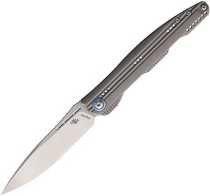 CHJGR.jpg CH Knives Journey Gray Titanium M390 Framelock