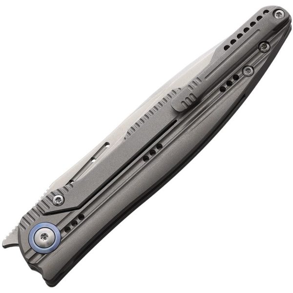 CH Knives Journey Gray Titanium M390 Framelock