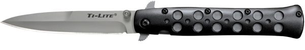 Lynn Thompson Collection Ti-Lite Linerlock S35VN Black