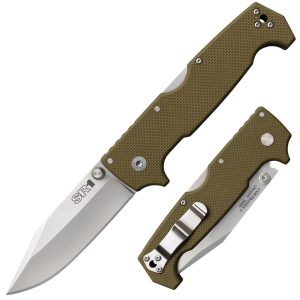 Lynn Thompson SR1 Tri-Ad Lock S35VN OD Green