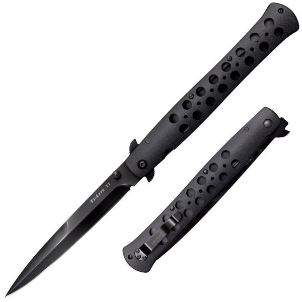 Lynn Thompson Collection Ti-Lite Linerlock Black DLC XHP