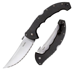 Lynn Thompson Talwar Tri-Ad Lock Black XHP Serrated