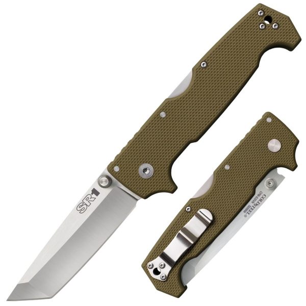 Lynn Thompson SR1 Tri-Ad S35VN OD Green G10