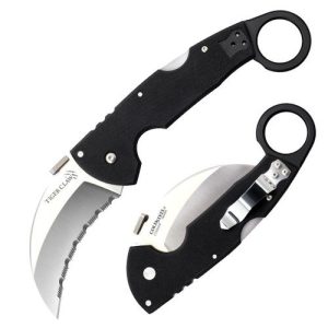 Lynn Thompson Collection Tiger Claw Tri-Ad Lock Black G10