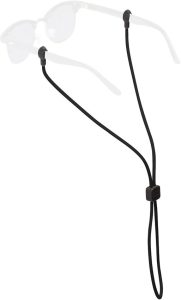 Chums Slip Fit Eyewear Retainer - Black 3mm Nylon