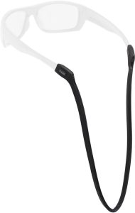 Chums Switchback Eyewear Retainer - Black Silicone