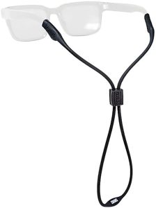 Chums Slim Eyewear Retainer - Black Silicone