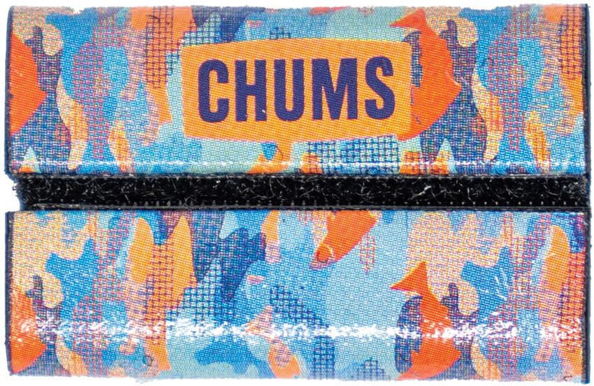 Chums Bobber Hat Float Fish Blue Camo