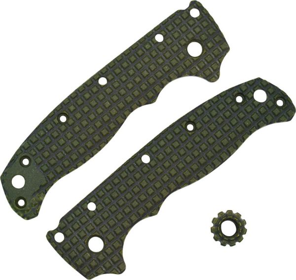 Chroma Scales AD20.5 Handle Scales - OD Green