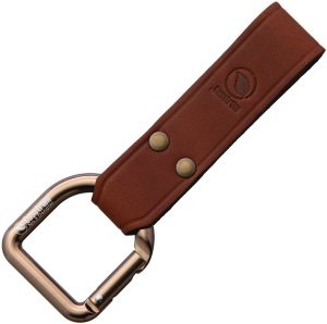 Casstrom No 3 Dangler Brown Leather Belt Loop