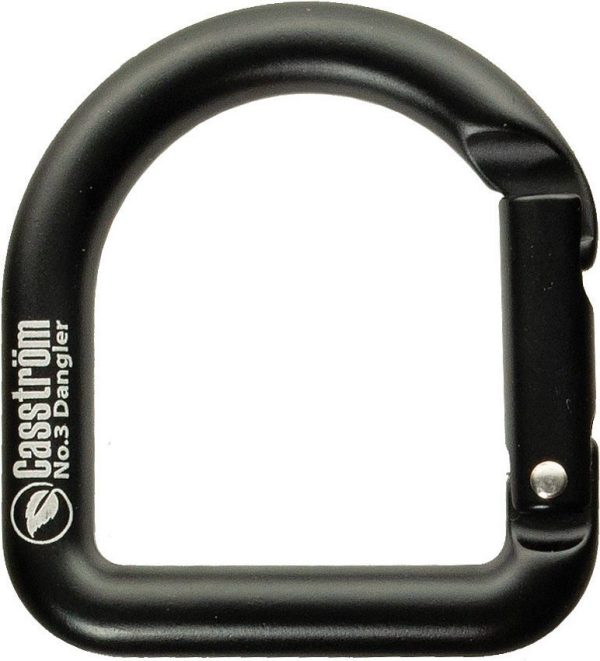Casstrom D-shape Carabiner No 3 - Black