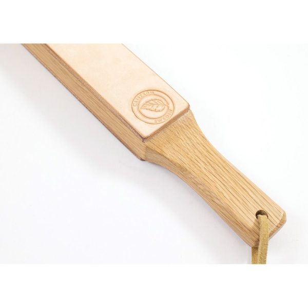 Casstrom Paddle Strop - Oak Handle Italian Leather