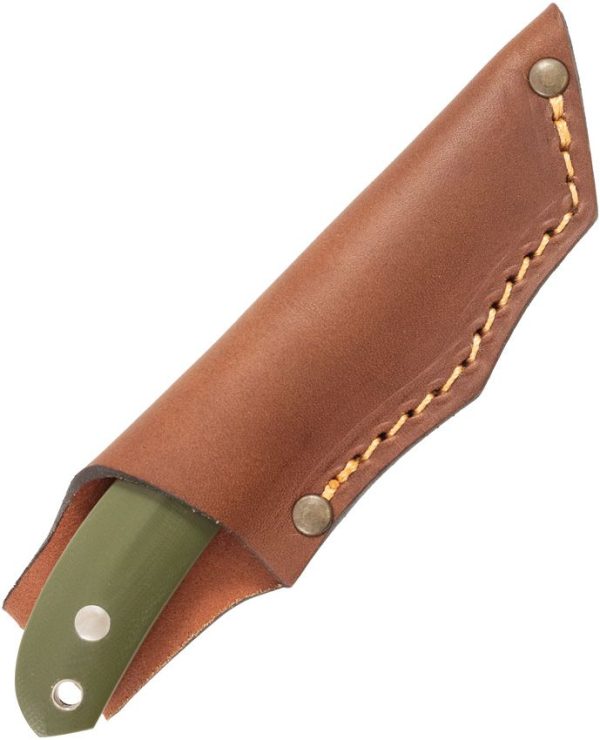 CI10607_add_01.jpg Casstrom Safari Mini Hunter Fixed Blade - Olive G10
