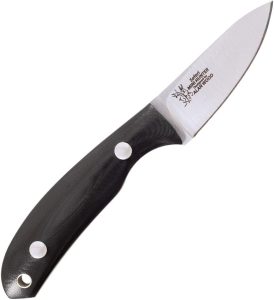 CI10620.jpg Casstrom Safari Black G10 Fixed Blade Knife 14C28N Steel