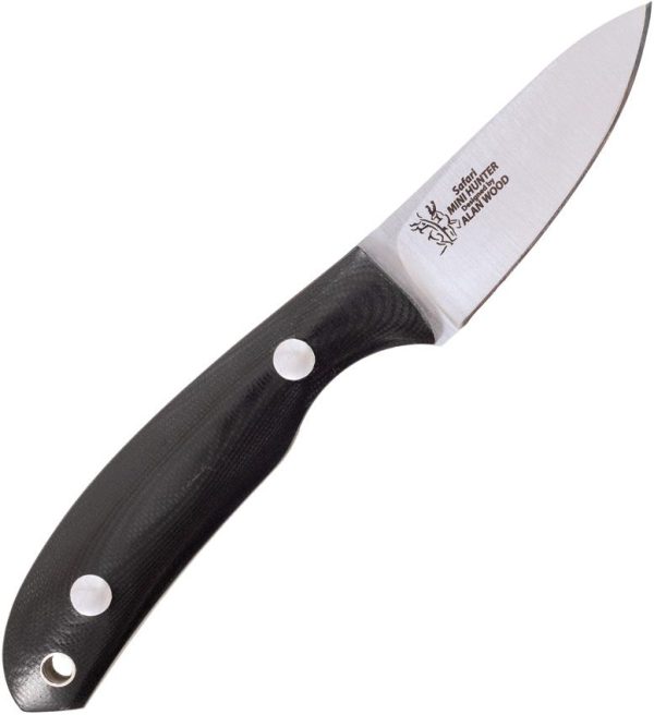 Casstrom Safari Black G10 Fixed Blade Knife 14C28N Steel