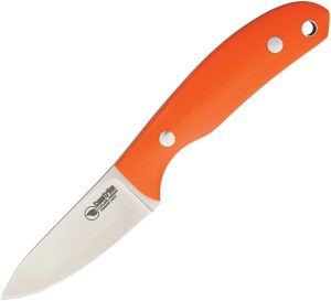 Casstrom Safari Orange G10 Fixed Blade Knife 14C28N Steel