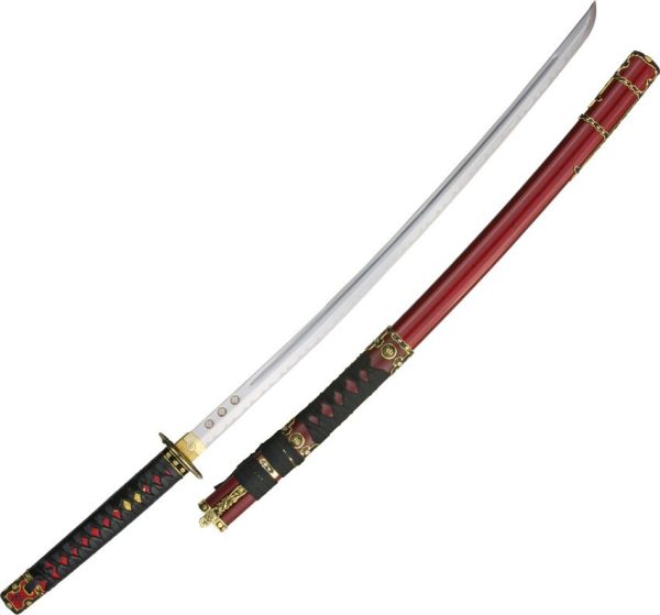 CI110.jpg Art Gladius Tokagawa Katana 29" Carbon Steel Fixed Blade