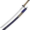 Art Gladius Date Katana 27.5" Stainless Blade Wooden Handle Sword