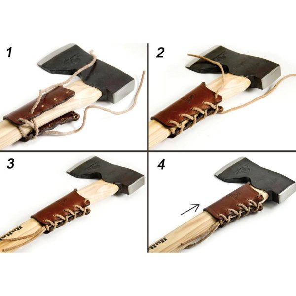 Casstrom Overstrike Axe Guard Vegetable Leather