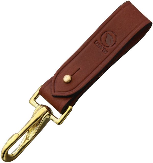 Casstrom Quick Release Belt Loop Brass Hook Brown