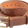 Casstrom Swedish Forest Belt Brown Leather XXS-L Hand-Stitched