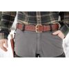 Casstrom Swedish Forest Belt Brown Leather XXS-L Hand-Stitched