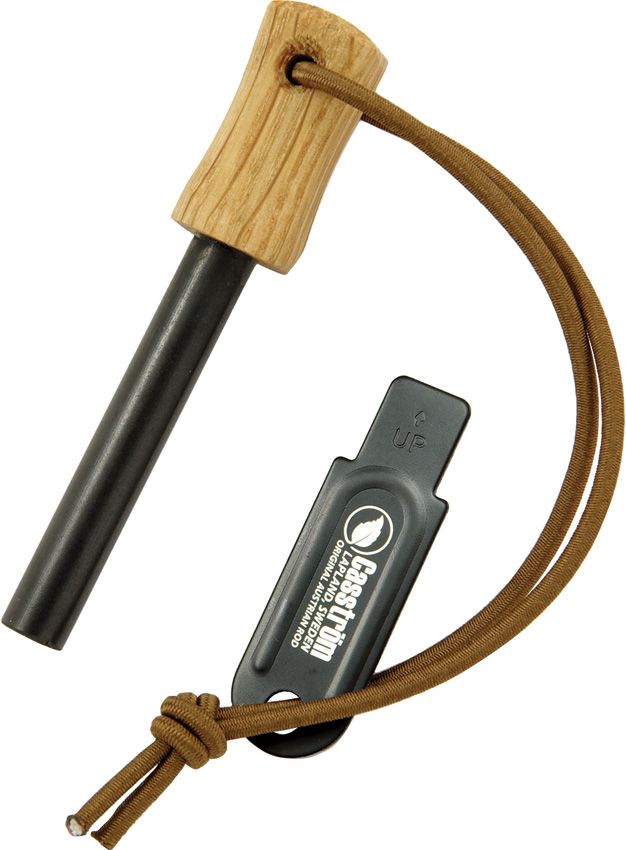 Casstrom Army Fire Striker Oak 4in with Lanyard
