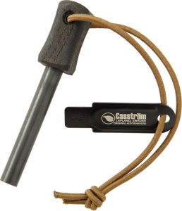 CI12209.jpg Casstrom Fire Steel Army Bog Oak - 12000+ Strikes