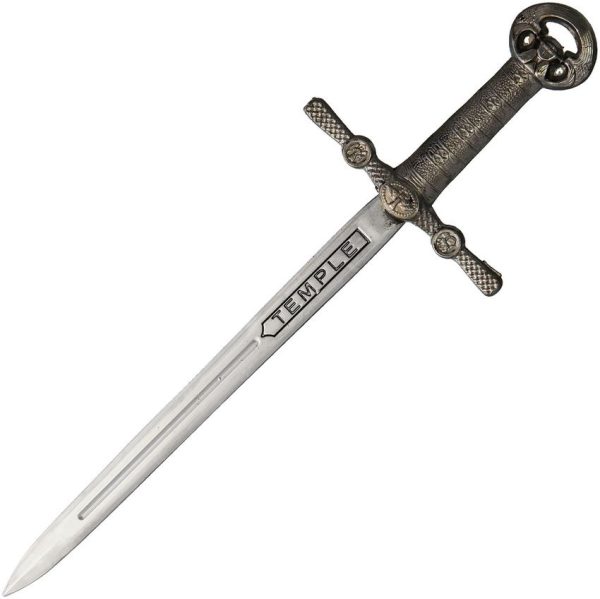 Art Gladius Temple Letter Opener - 6.63 Inches Silver