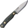 CI12807.jpg Casstrom No 8 Swedish Forest Knife Fixed Blade Green Micarta