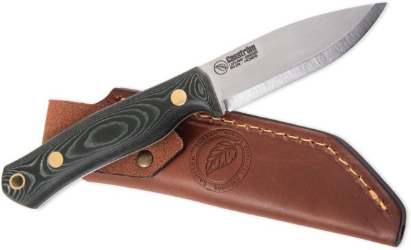 CI12807_add_03.jpg Casstrom No 8 Swedish Forest Knife Fixed Blade Green Micarta