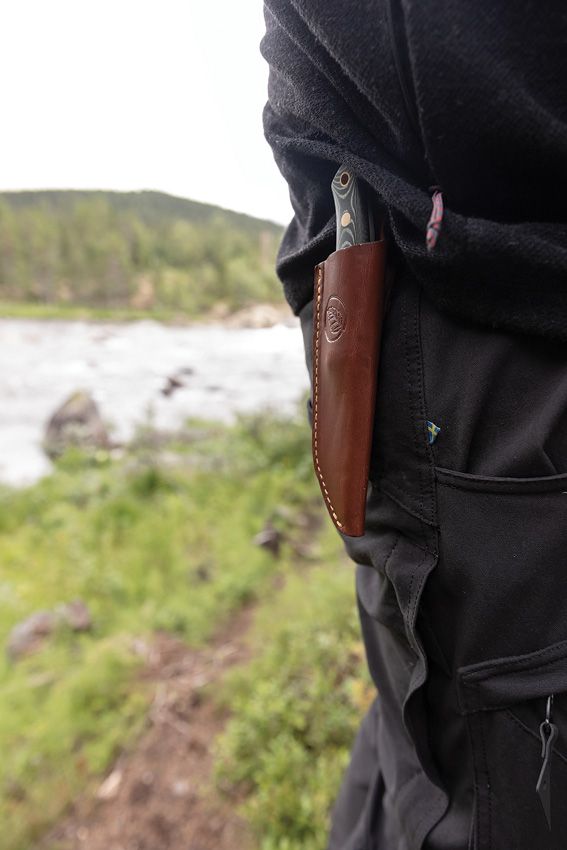 CI12807_add_09.jpg Casstrom No 8 Swedish Forest Knife Fixed Blade Green Micarta