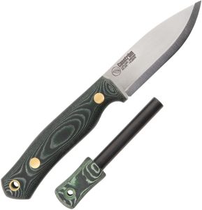 Casstrom No 8 Swedish Forest Knife Green Micarta Fixed Blade