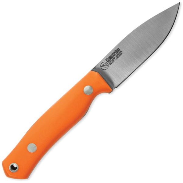 Casstrom No 8 SFK Fixed Blade Orange G10 14C28N Stainless