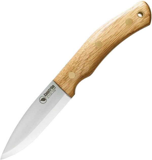 Casstrom No 10 Forest Knife Fixed Blade Sleipner Steel Oak Handle