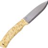 Casstrom No 10 Forest Knife Fixed Blade Sleipner Steel Curly Birch