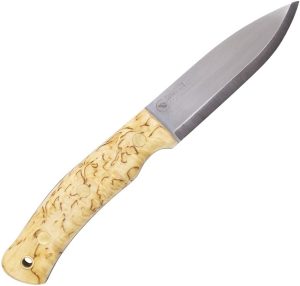 Casstrom No 10 Forest Knife Fixed Blade Sleipner Steel Curly Birch