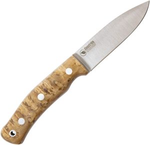Casstrom No.10 Forest Knife Curly Birch - 14C28N Stainless