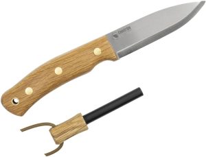Casstrom No 10 Forest Knife Fixed Blade Sleipner Steel Oak