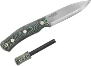 Casstrom No.10 Swedish Forest Knife - Canvas Micarta Sleipner