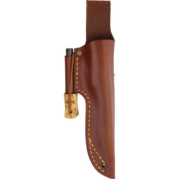 Casstrom No.10 SFK Birch/SS/FS - Stainless Steel Fire Steel