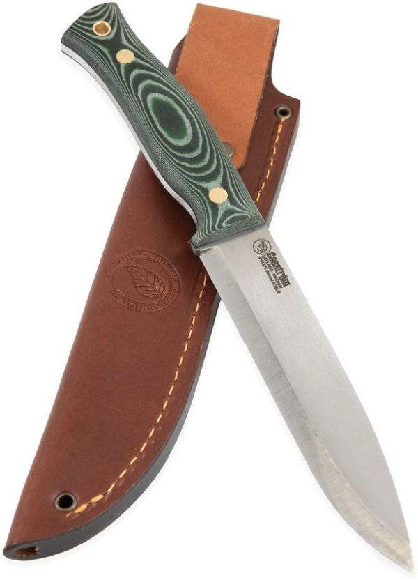Casstrom No 14 SFK Green Micarta - Fixed Blade