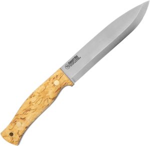 Casstrom No 14 SFK Curly Birch Fixed Blade Knife